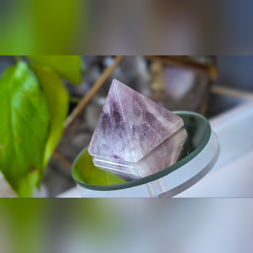 Dream Amethyst Crystal Pyramid